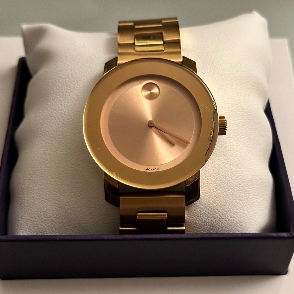 Movado Rose Gold Watch